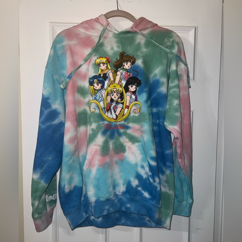 Primitive Sailor Moon Tie-Dye Hoodie